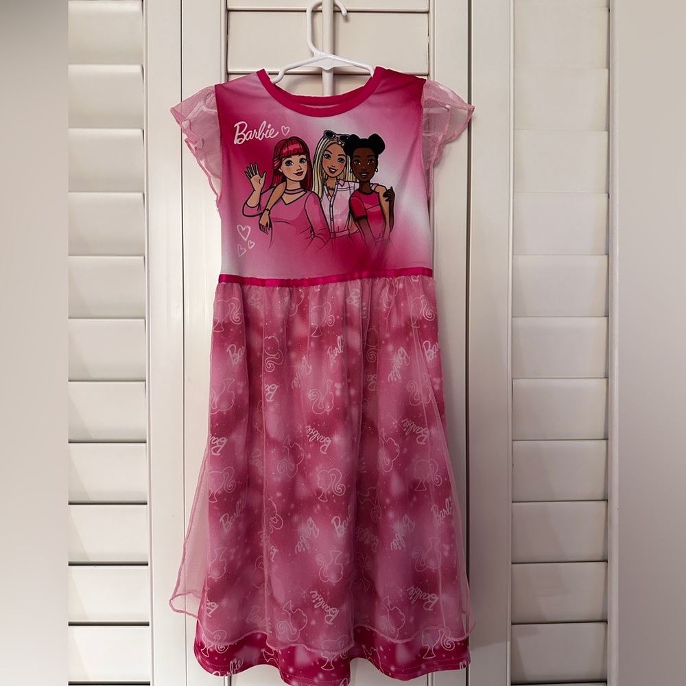 Barbie Pink Girls' Dress